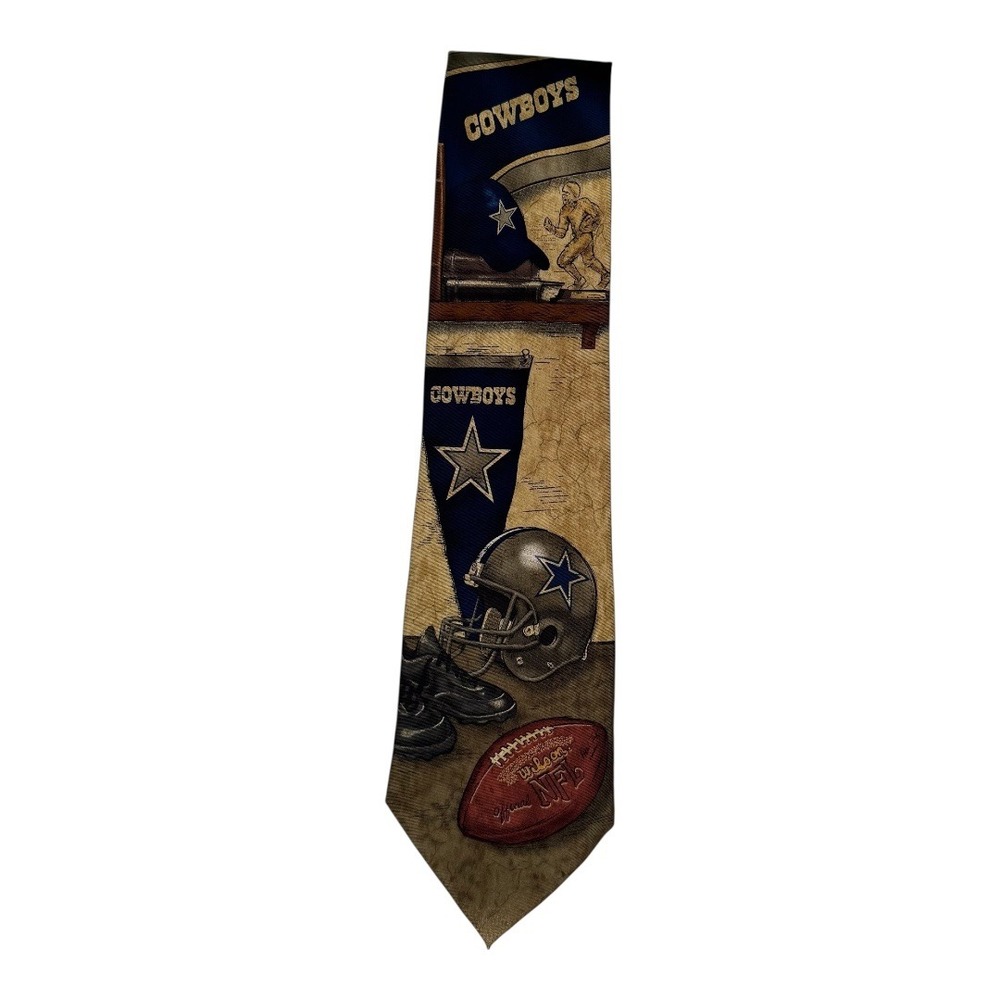 Eagles Wings Dallas Cowboys NFL‎ Silk Tie Football Helmet Shoes Man